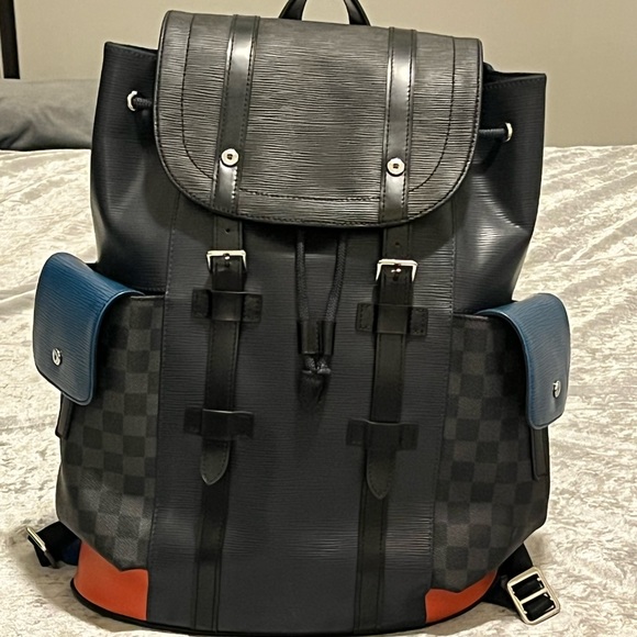 LOUIS VUITTON MONOGRAM CHRISTOPHER BACKPACK - Picture 10 of 11